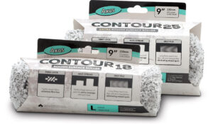 Two Axus Control paint roller sleeves