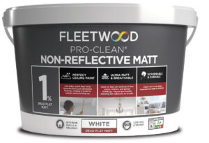 Fleetwood Pro-Clean non-reflective matt paint