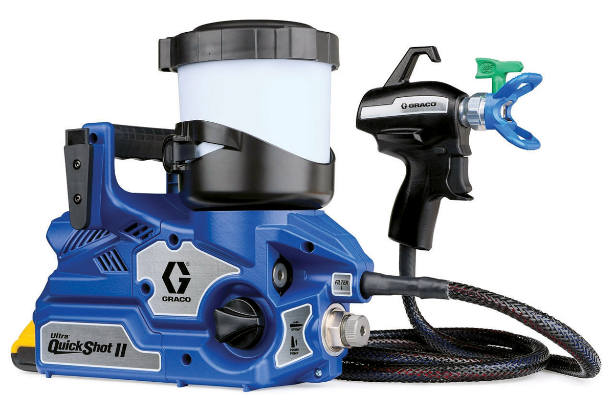 Graco QuickShot II paint spraying machine