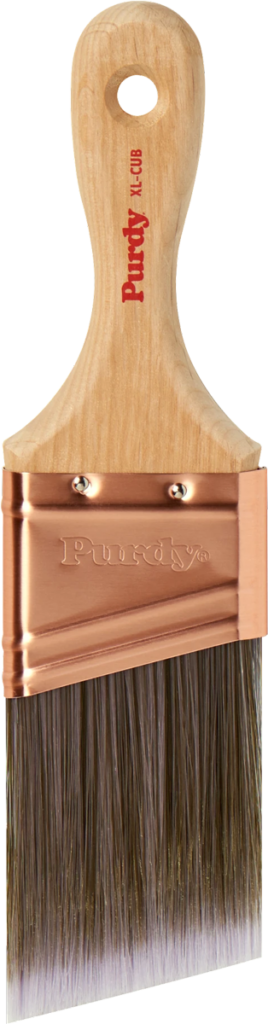 A 2-inch Purdy XL Cub brush